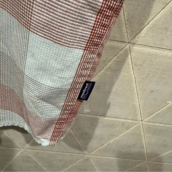 Patagonia Short Sleeve Shirt Button Down Pocket Lightweight Plaid XL - Picture 3 of 8